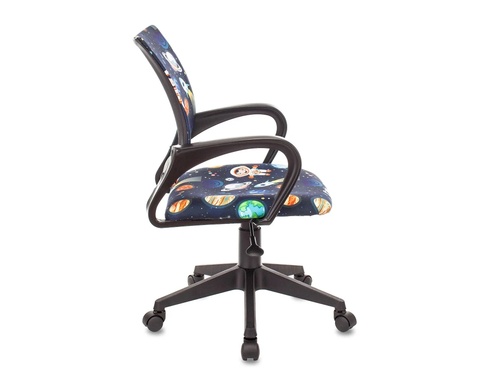 Кресло Бюрократ БЮРОКИДС 1 / BUROKIDS 1 Ткань, Темно-синий