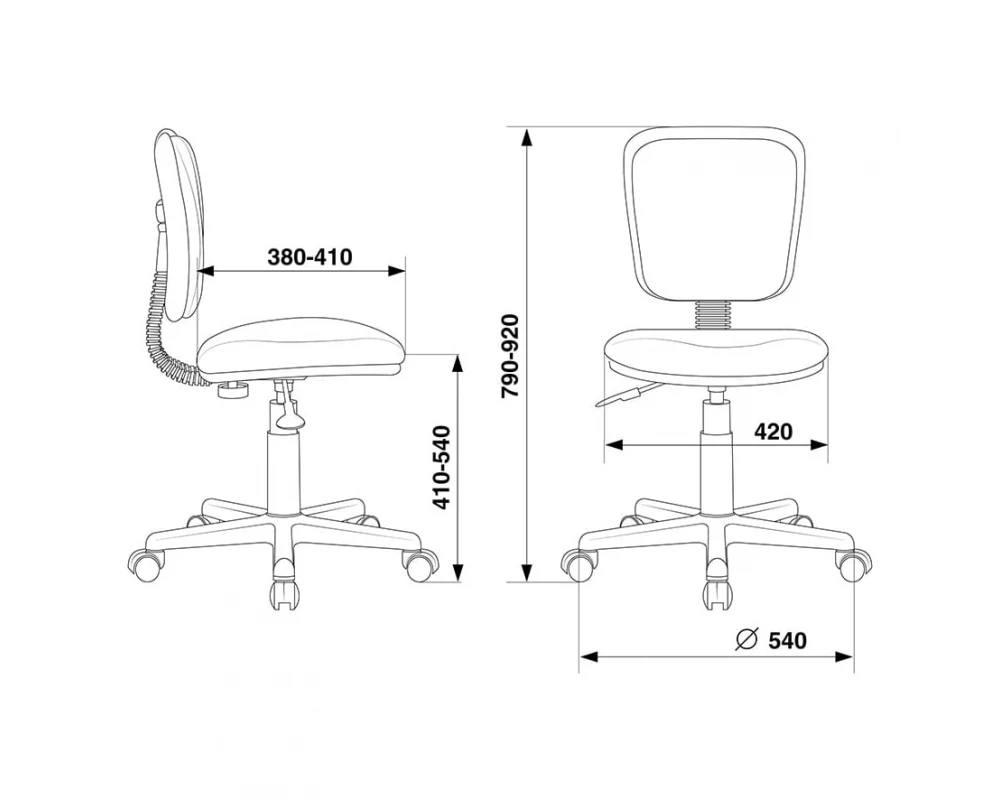 Кресло Бюрократ Ch-204NX
