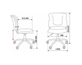 Кресло Бюрократ CH-322SXN images