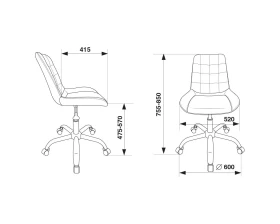 Кресло Бюрократ CH-350SL images