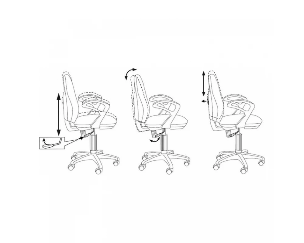 Кресло Бюрократ Ch-513AXN