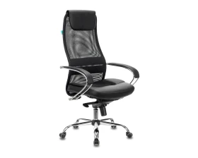 Кресло Бюрократ CH-609SL Сетка/ Ткань, Черный images