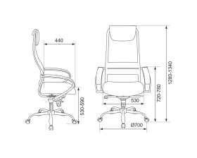 Кресло Бюрократ CH-609SL images