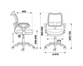 Кресло Бюрократ CH-799SL images