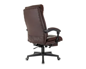 Кресло Бюрократ CH-824MSG-BF Экокожа, Коричневый images