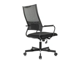 Кресло Бюрократ CH BALANCE B Сетка/ Ткань, Черный images