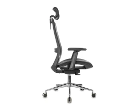 Кресло Бюрократ MC-912-H Сетка/ Ткань, Черный images