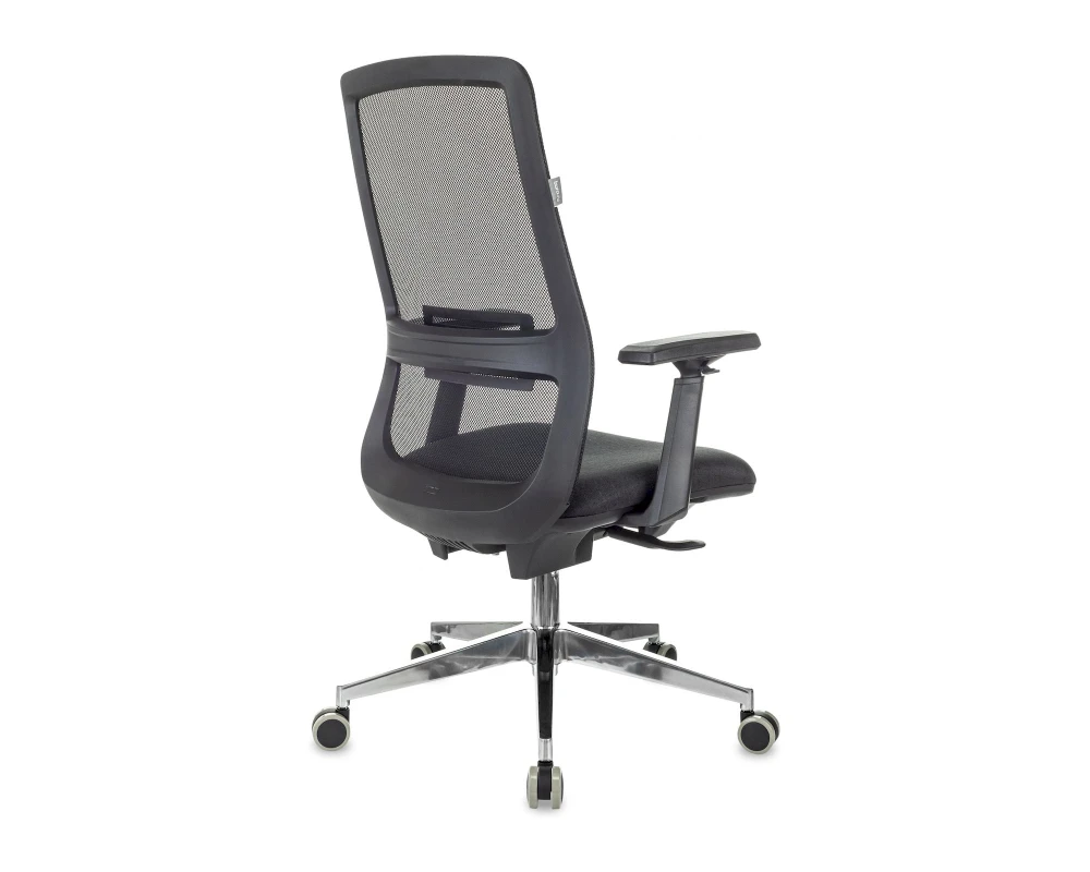 Кресло Бюрократ MC-915 Сетка/ Ткань, Черный