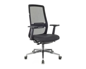 Кресло Бюрократ MC-915 Сетка/ Ткань, Черный images