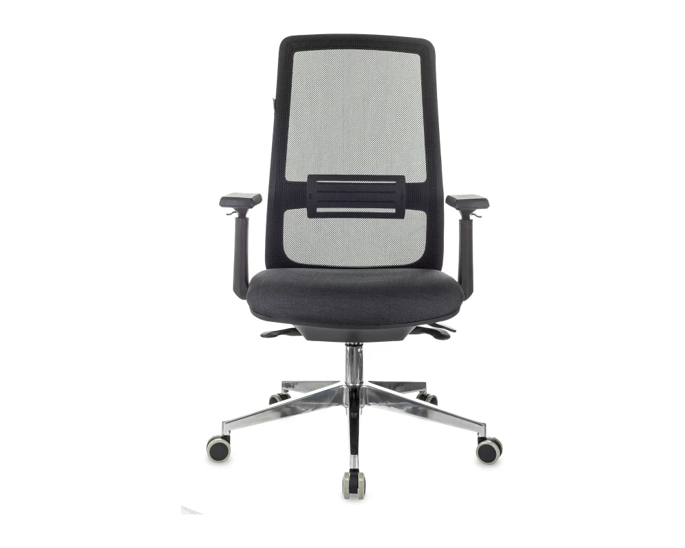 Кресло Бюрократ MC-915 Сетка/ Ткань, Черный