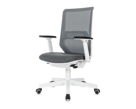Кресло Бюрократ MC-W611N Сетка/ Ткань, Серый images