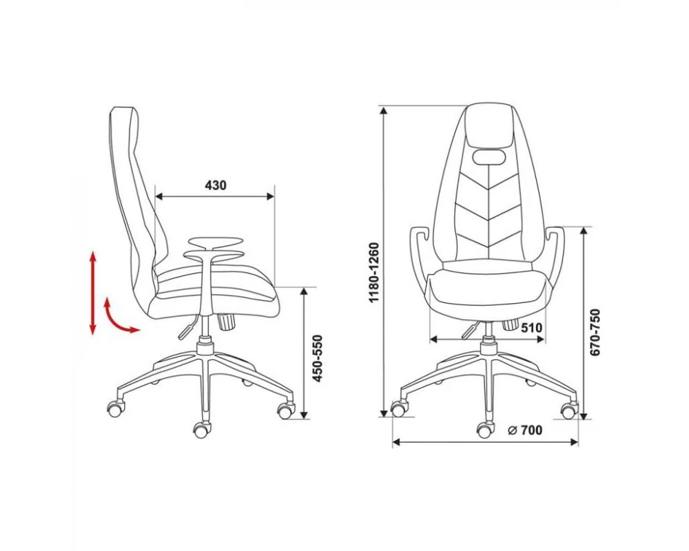 Кресло Бюрократ ЗЕН / ZEN
