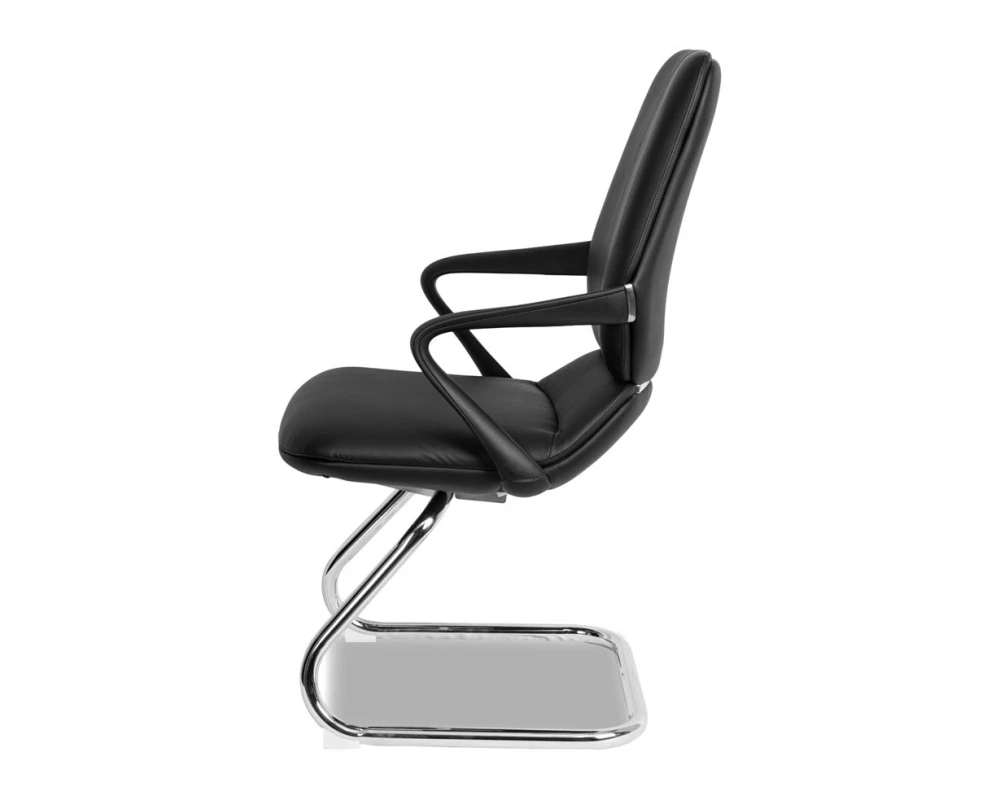 Кресло College CLG-628 LTU-C Экокожа, Черный