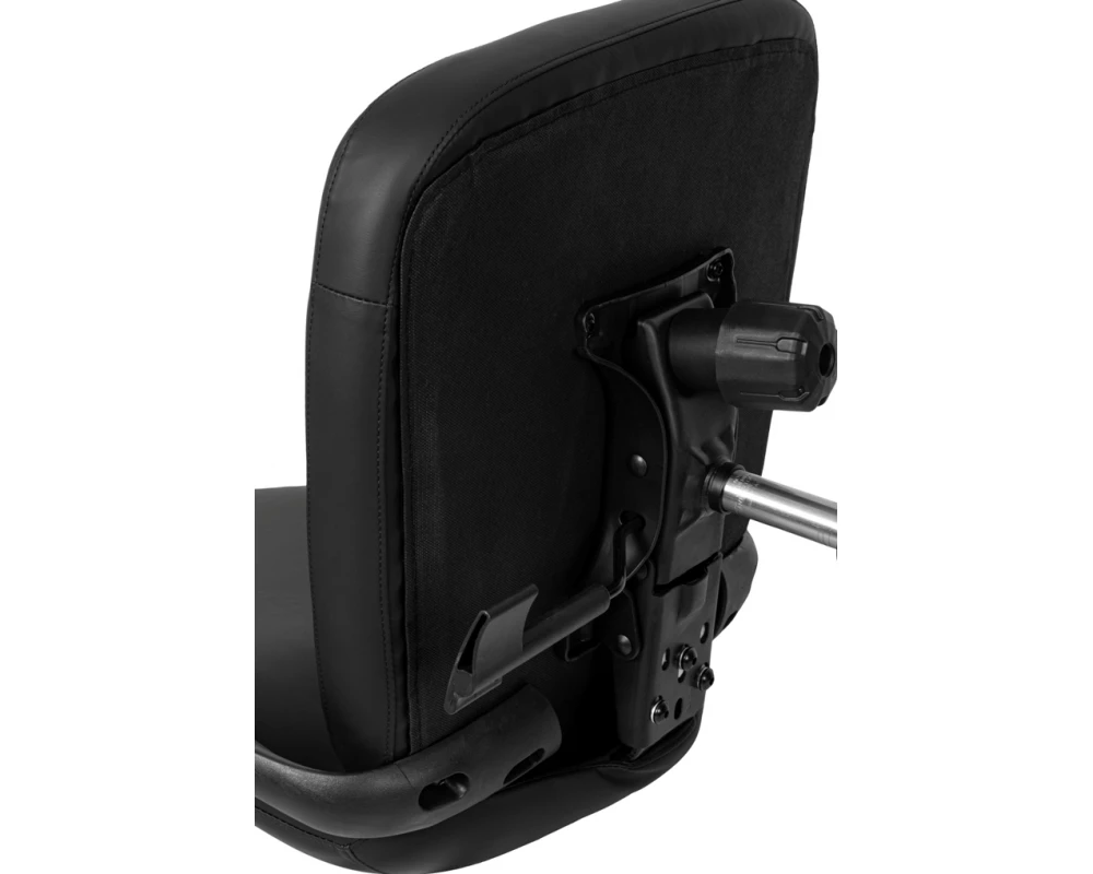 Кресло College CLG-629 LTU-A Экокожа, Черный