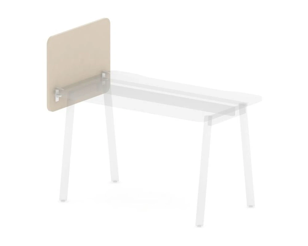 Экран боковой для столов на металлокаркасе 68х2х50 Accord