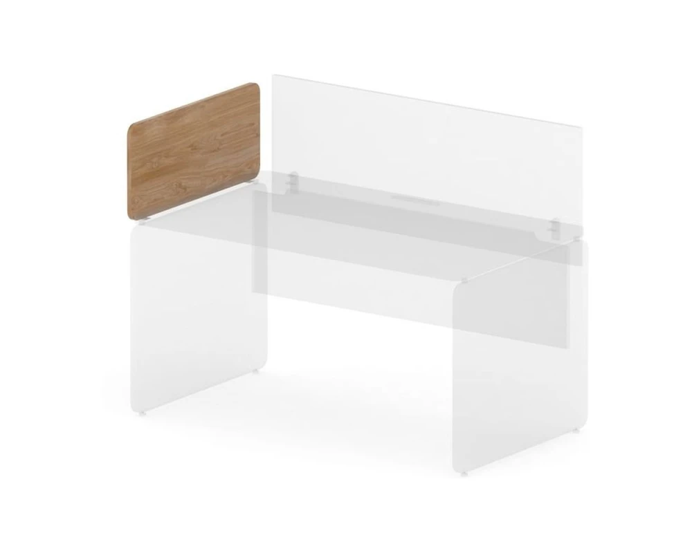 Экран боковой, новый радиус, для столов ДСП Accord