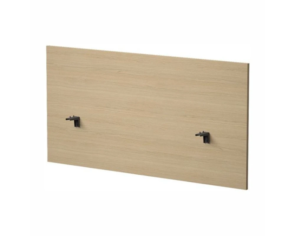 Экран фронтальный ДСП для двойных бенч-столов 133х2х67 Aurora Дуб парма/Антрацит