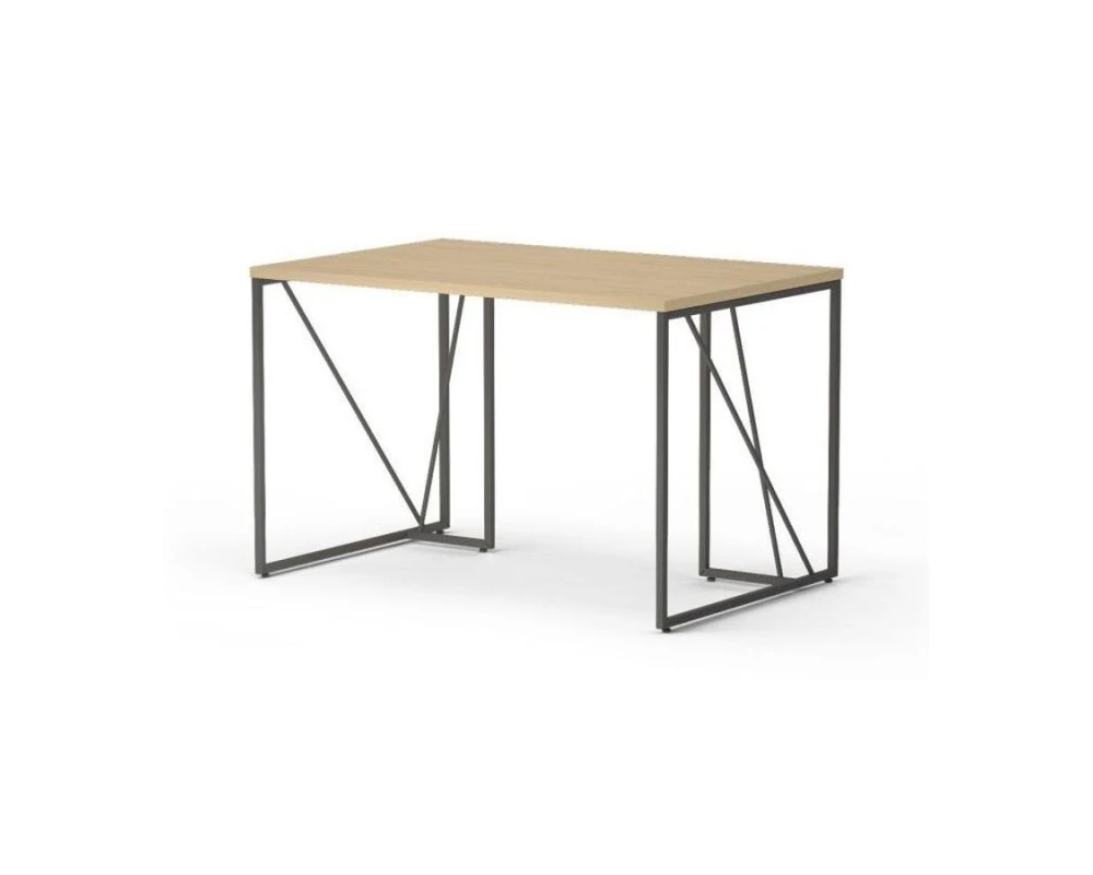 Стол прямой 118х78х75 Aurora Дуб парма/Антрацит