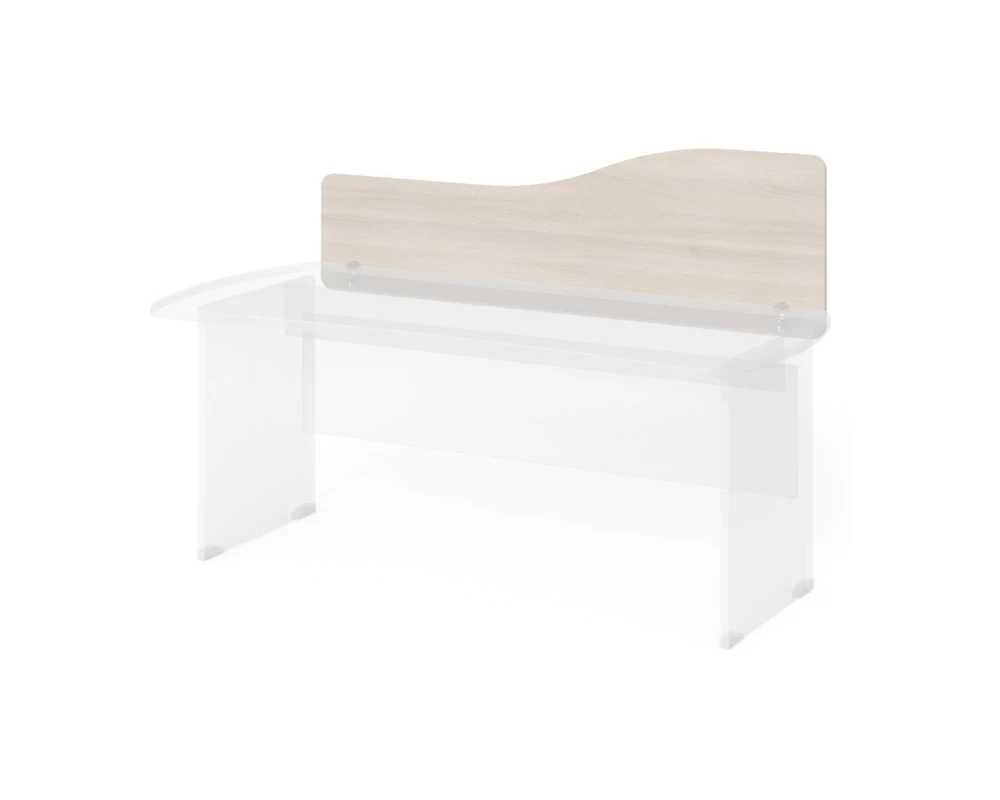 Экран со струбцинами 160х1,8х49,7 Berlin (df) Акация светлая