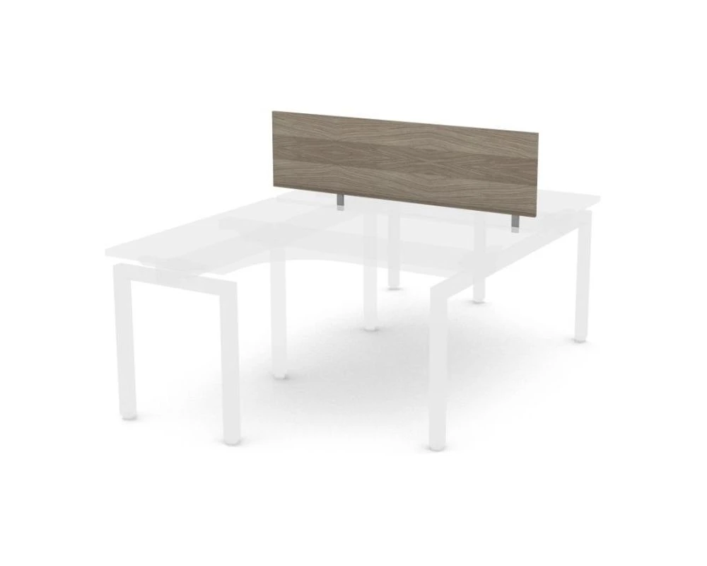 Экран прямой для угловых рабочих мест 138х1,8х37 Europe (df)