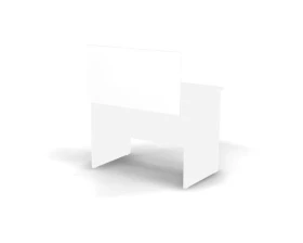 Экран фронтальный 90,6х1,6х50 Smart (df) Белый images