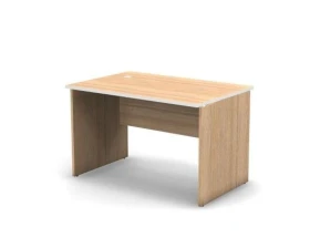 Стол рабочий тип 2 левый с кабель-каналом 118х78х74 Smart (df) Дуб медовый images