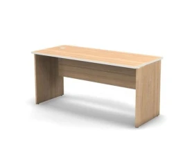 Стол рабочий тип 2 левый с кабель-каналом 158х67х74 Smart (df) Дуб медовый images