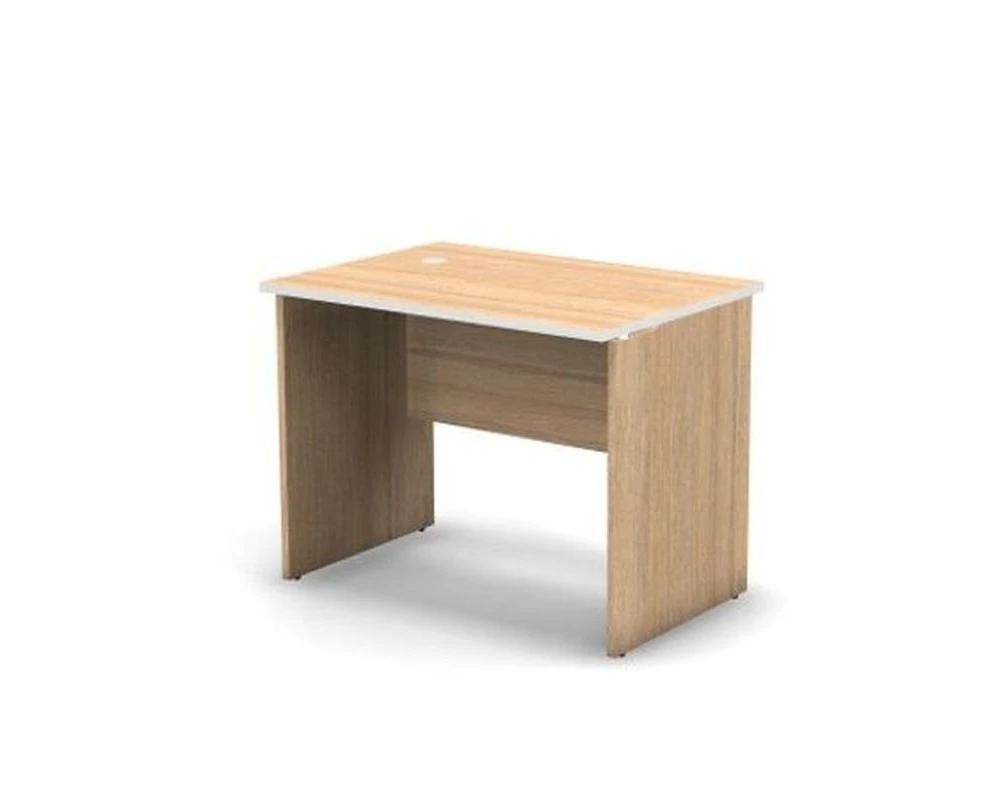 Стол рабочий тип 2 левый с кабель-каналом 95х67х74 Smart (df) Дуб медовый