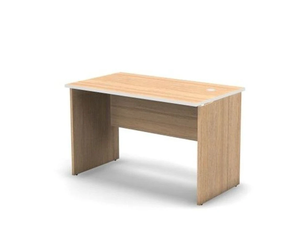 Стол рабочий тип 2 правый с кабель-каналом 118х67х74 Smart (df) Дуб медовый