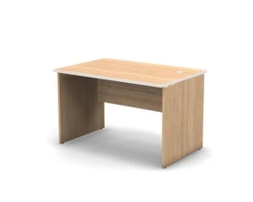 Стол рабочий тип 2 правый с кабель-каналом 118х78х74 Smart (df) Дуб медовый images
