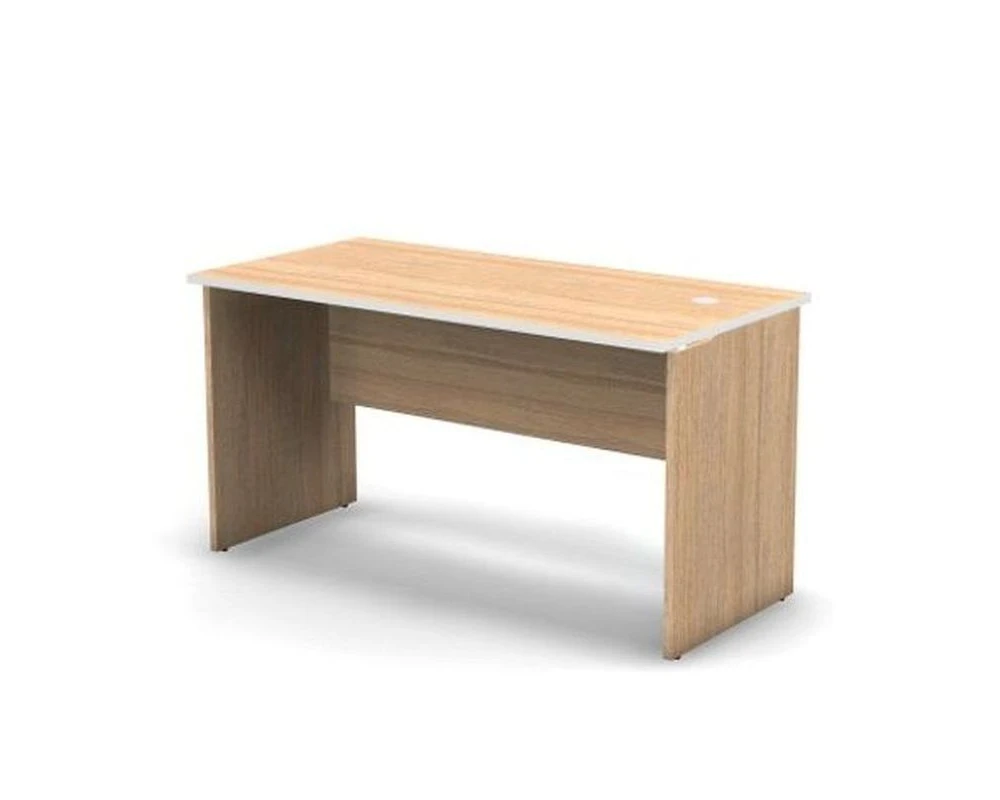 Стол рабочий тип 2 правый с кабель-каналом 138х67х74 Smart (df) Дуб медовый