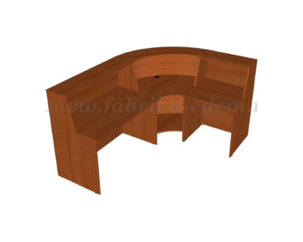 Стойка ресепшен угловая 210x160x117 Эдем