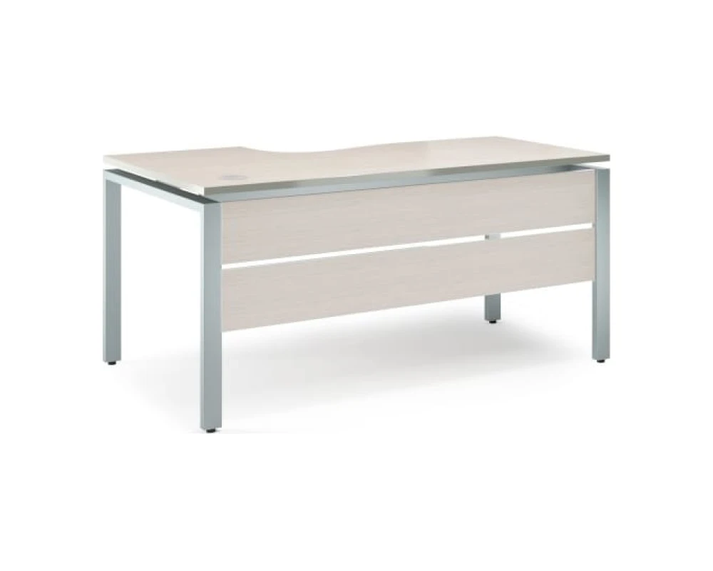 Стол письменный эргономичный с царгой на металлокаркасе (левый/правый) V-1.6.2М Vita M