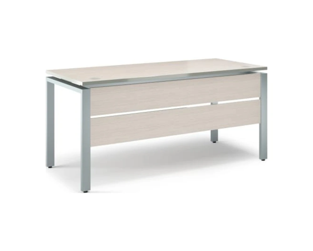 Стол письменный прямой с царгой на металлокаркасе V-1.2.2СМ Vita M