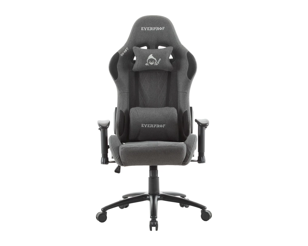 Кресло Everprof Гоуст / Ghost Ткань, Серый