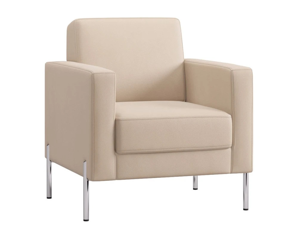 Кресло Everprof Декстер / Dexter (ep) Экокожа, Бежевый