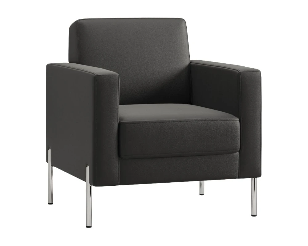 Кресло Everprof Декстер / Dexter (ep) Экокожа, Черный