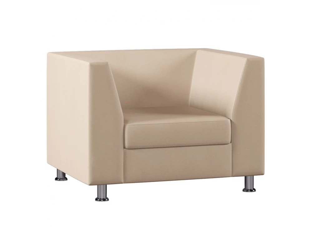 Кресло Everprof Монро / Monro Экокожа, Бежевый