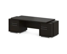 Стол с двумя тумбами 2470х1000х750 Грейс / Grace images