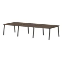 отзыв Бенч-система на 6 рабочих мест 3600х1432х750 Лавана Стил / Lavana Steel