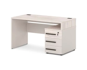 Стол с опорной тумбой 1400х700х750 Лавана / Lavana images