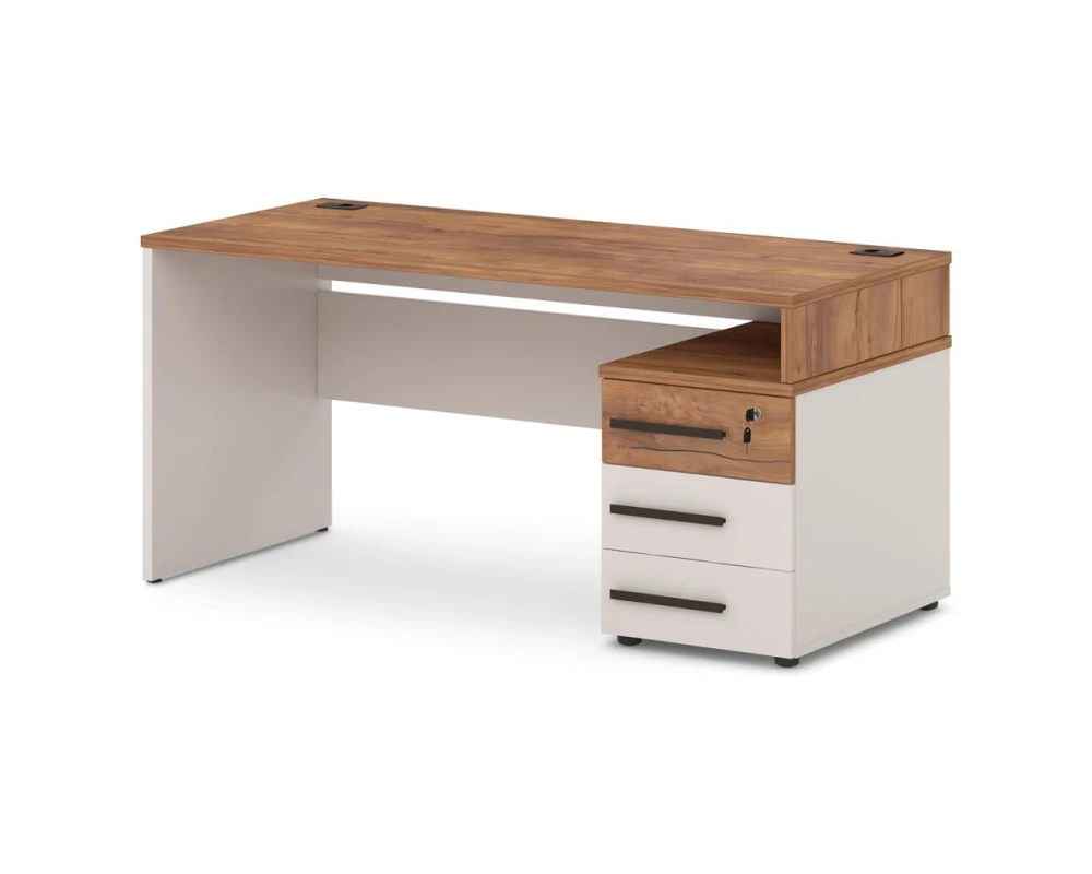 Стол с опорной тумбой 1600х700х750 Лавана / Lavana