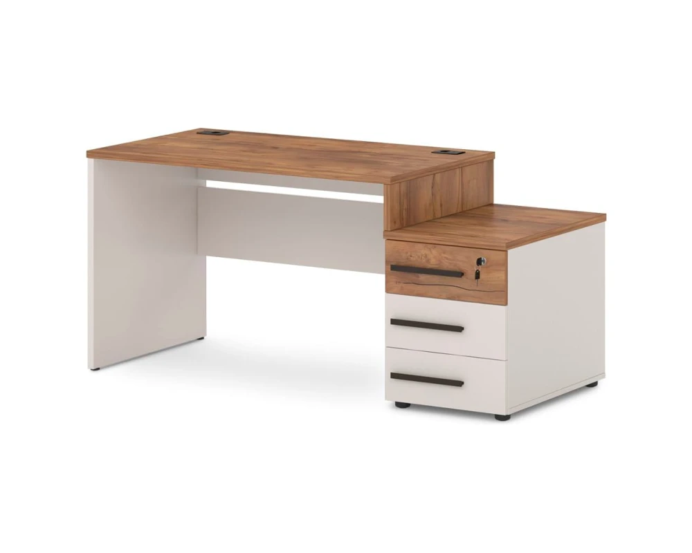 Стол с опорной тумбой 1618х700х750 Лавана / Lavana