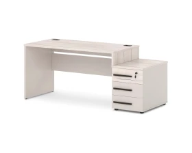 Стол с опорной тумбой 1818х700х750 Лавана / Lavana images