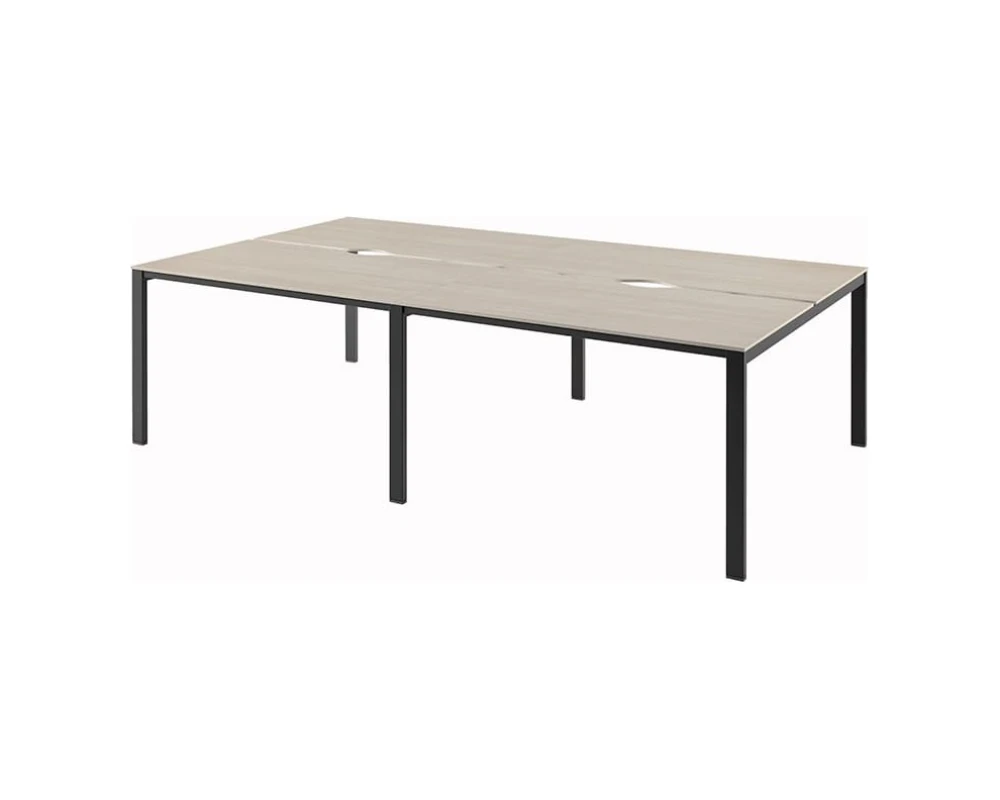 Бенч-система на 4 рабочих места с установкой фронтального экрана N-51 Саньяна