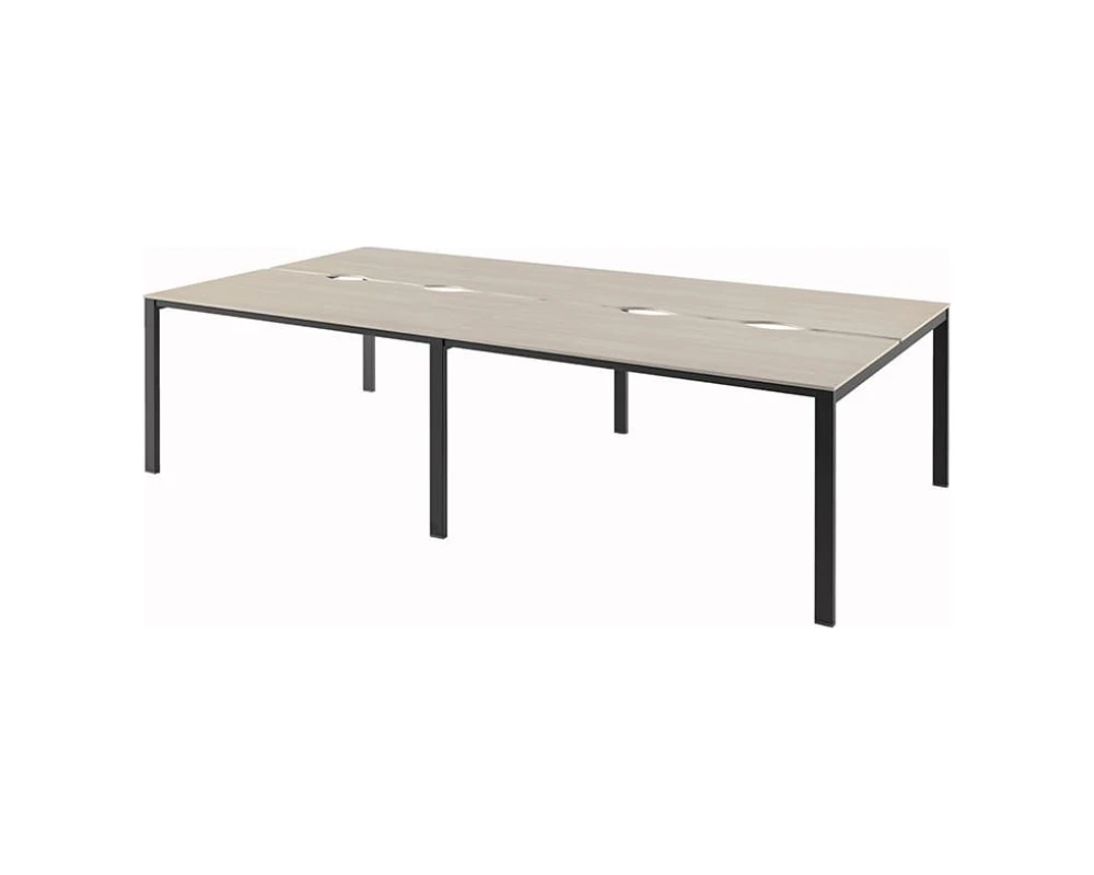 Бенч-система на 4 рабочих места с установкой фронтального экрана N-52 Саньяна