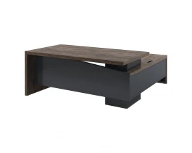 Стол руководителя с опорной тумбой T-18л.1000 Торстон images