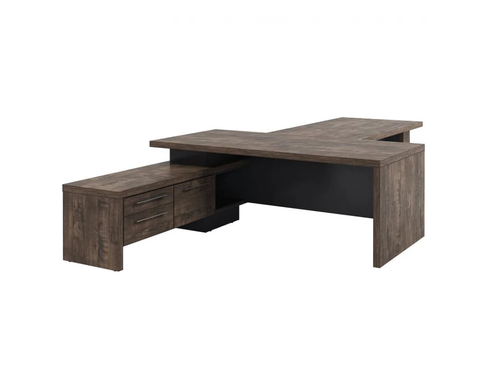 Стол руководителя с опорной тумбой T-920л.0000 Торстон