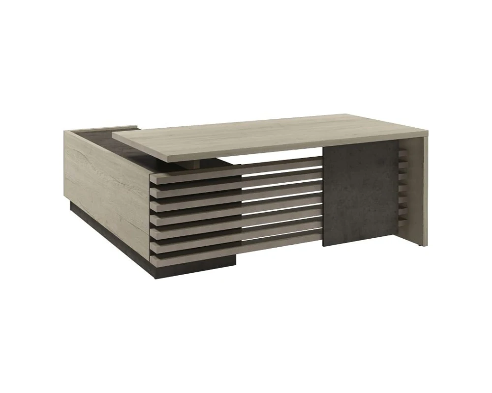 Стол руководителя с опорной тумбой Z-218пр.0000* Вестар / Vestar