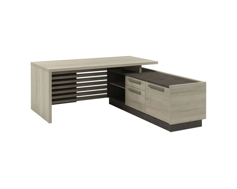 Стол руководителя с опорной тумбой Z-218пр.0000* Вестар / Vestar